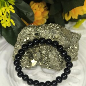 ⚫ Black Tourmaline Bracelet – Protection • Grounding • Energy Shield - Image 3