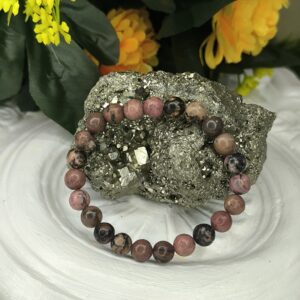 🌸 Rhodonite Bracelet - compassion, emotional healing, and forgiveness - Image 5