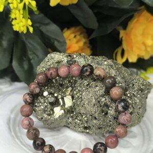 🌸 Rhodonite Bracelet - compassion, emotional healing, and forgiveness - Image 3