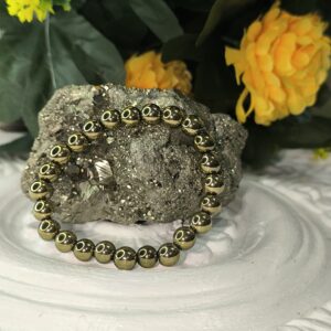 🌟 Golden Pyrite Bracelet - Money - Wealth & Abundance - Image 3
