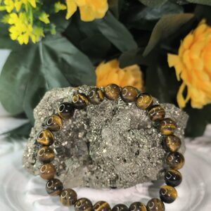 🐅 Tiger Eye Bracelet – Courage • Confidence • Protection - Image 3