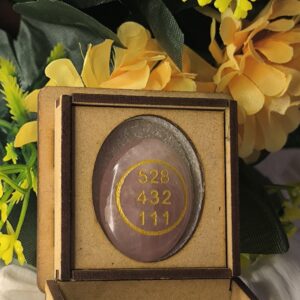 🌸 Rose Quartz Zibu Coin-Love-Relationships-Harmony-emotional healing - Image 6