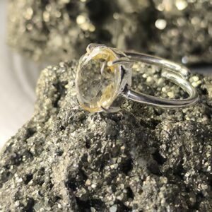 💛 Citrine Diamond Cut Ring - Wealth-Prosperity-Merchant’s Stone-Stone of Success - Image 4