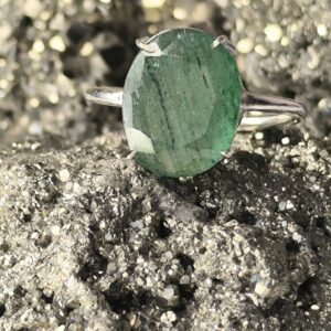 💚 Green Aventurine Diamond Cut Ring- Good Luck-Prosperity-Growth-Heart Chakra - Image 9