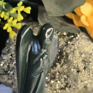 💚 Green Jade Angel -Stone of Abundance-luck-prosperity-harmony - Image 4