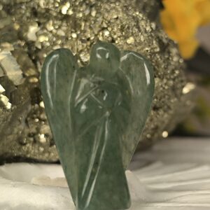 💚👼 Green Aventurine Angel-Luck-Growth-Heart Healing - Image 4