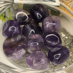 💜🔮 Amethyst Tumble Stone-Stone of Spiritual Wisdom-Stone of Calm, Protection & Spiritual Awareness - Image 9