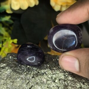 💜🔮 Amethyst Tumble Stone-Stone of Spiritual Wisdom-Stone of Calm, Protection & Spiritual Awareness - Image 4