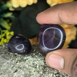 💜🔮 Amethyst Tumble Stone-Stone of Spiritual Wisdom-Stone of Calm, Protection & Spiritual Awareness - Image 3
