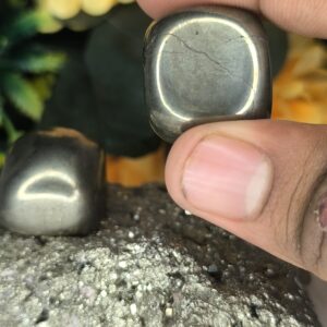 🌟 Pyrite Tumble Stone-Fool’s Gold-Protects from Negative Energy-Balances Solar Plexus Chakra - Image 4
