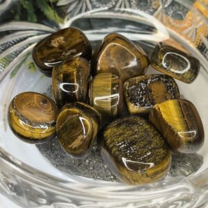 🐯 Tiger Eye Tumble Stone-Stone of Courage & Focus-Provides Protection-Balances Root, Sacral & Solar Plexus Chakras - Image 8