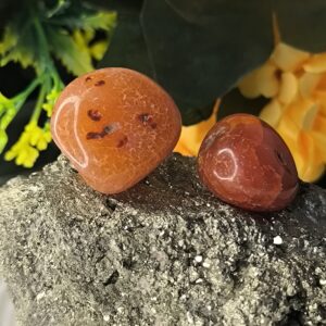 🔥 Carnelian Tumble Stone-Stone of Motivation and Vitality-Courage-Stability-Passion - Image 5